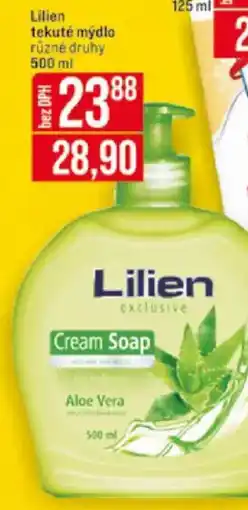 Jip Lilien tekuté mýdlo nabídka