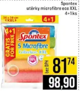 Jip Spontex utěrky microfibre eco XXL nabídka