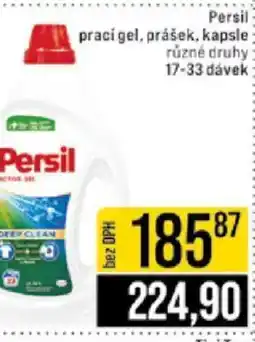 Jip Persil praci gel, prášek, kapsle nabídka