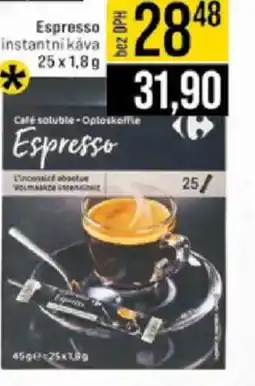 Jip Espresso instantni kava nabídka