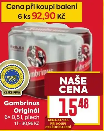 Billa Gambrinus Originál nabídka