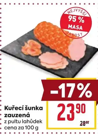 Billa Kuřecí šunka zauzená nabídka