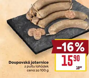 Billa Doupovská jaternice nabídka