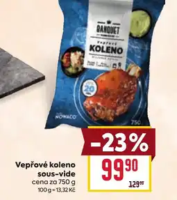 Billa Vepřové koleno sous-vide nabídka