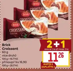 Billa Brick Croissant nabídka