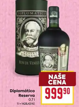 Billa Diplomático Reserva nabídka