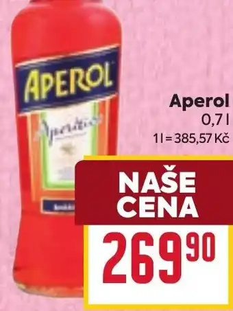 Billa APEROL nabídka