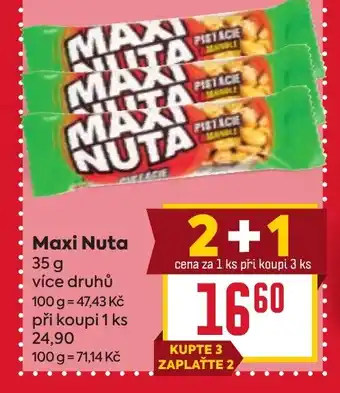 Billa Maxi Nuta nabídka