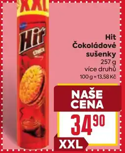 Billa Hit Čokoládové sušenky nabídka