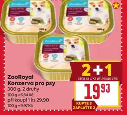 Billa ZooRoyal Konzerva pro psy nabídka