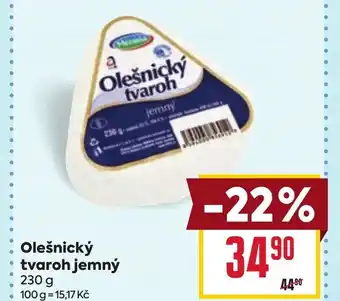 Billa Olešnický tvaroh jemný nabídka