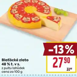 Billa Blaťácké zlato 48% t. vs. nabídka