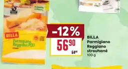 Billa BILLA Parmigiano Reggiano strouhané nabídka