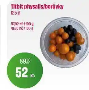 BonVeno Titbit physalis/borůvky 125 g nabídka