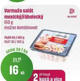 BonVeno Varmuža salát mexický/řáholecký 150 g nabídka