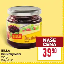 Billa BILLA Brusinky lesní nabídka