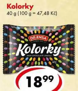 CBA Kolorky, 40 g nabídka