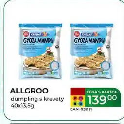 Tamda Foods ALLGROO dumpling s krevety 40x13,5g nabídka