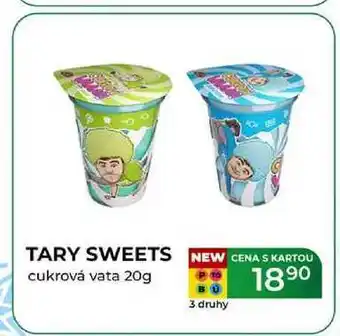 Tamda Foods TARY SWEETS cukrová vata 20g nabídka