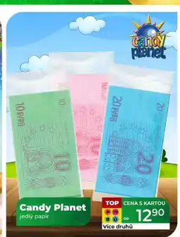 Tamda Foods Candy Planet jedlý papír nabídka