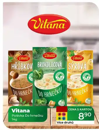 Tamda Foods Vitana Polévka Do hrnečku 14g nabídka