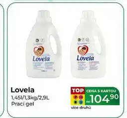 Tamda Foods Lovela 1,451/1,3kg/2,9L Prací gel nabídka