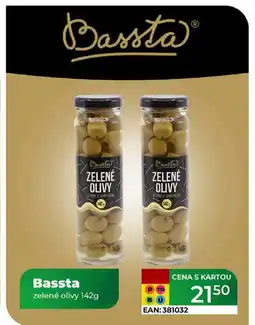 Tamda Foods Bassta zelené olivy 142g nabídka