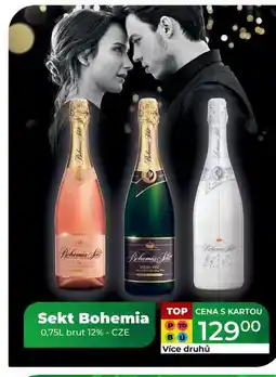 Tamda Foods Sekt Bohemia 0,75L brut 12% - CZE nabídka