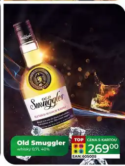 Tamda Foods Old Smuggler whisky 0,7L 40% nabídka