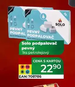 Tamda Foods Solo podpalovač pevný 1ks petrolejový nabídka