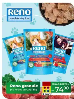 Tamda Foods Reno granule pro kočky, psy 2kg, 3kg nabídka