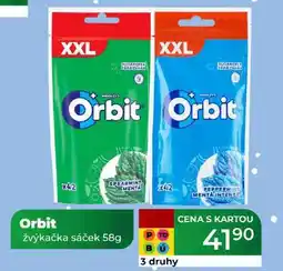 Tamda Foods Orbit žvýkačka sáček 58g nabídka