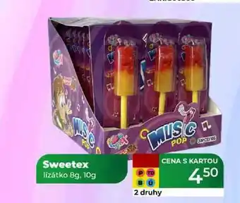 Tamda Foods Sweetex lízátko 8g, 10g nabídka