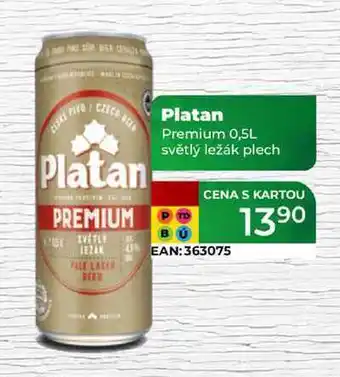 Tamda Foods Platan Premium 0,5L světlý ležák plech nabídka