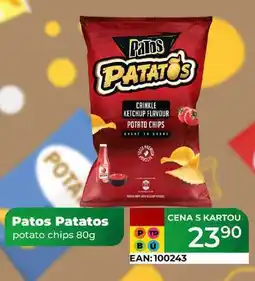 Tamda Foods Patos Patatos potato chips 80g nabídka