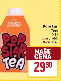 Billa Popstar Tea nabídka