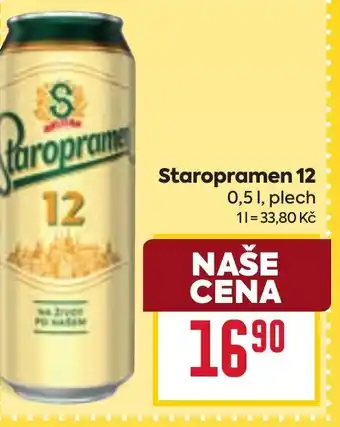 Billa Staropramen 12 nabídka