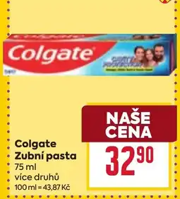Billa Colgate Zubní pasta nabídka