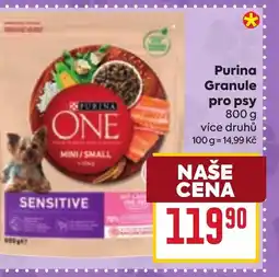 Billa Purina Granule pro psy nabídka