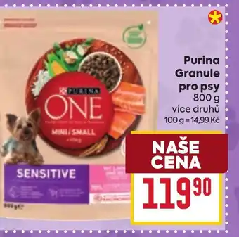 Billa Purina Granule pro psy nabídka