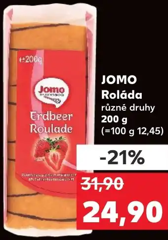 Kaufland JOMO Roláda nabídka