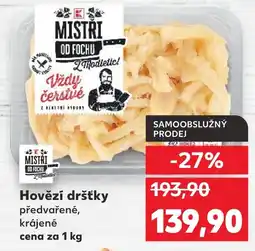 Kaufland Hovězí dršťky předvařené, krájené nabídka