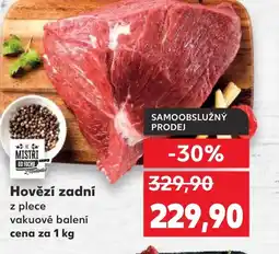 Kaufland Hovězí zadní z plece vakuové nabídka