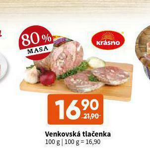 Terno Venkovská tlačenka nabídka