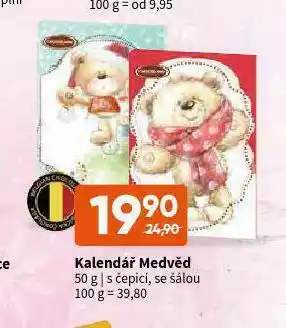 Kalendář medvěd
