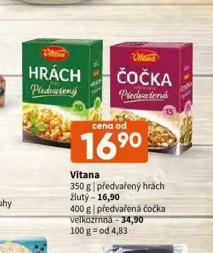 Terno Vitana předvařená čočka velkozrnná nabídka