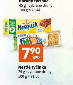 Terno Nestlé tyčinka nabídka