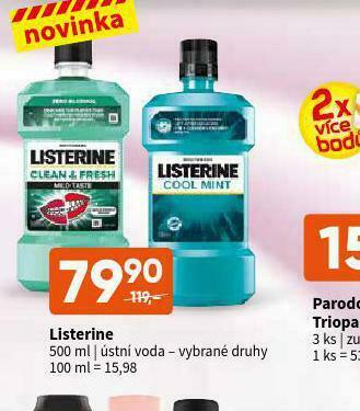 Listerine ústní voda