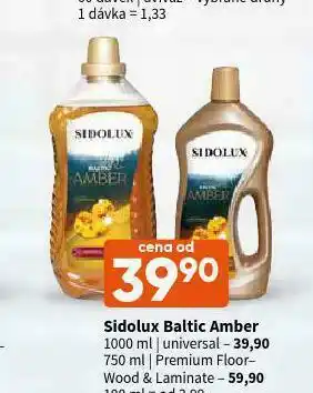 Terno Sidolux baltic amber nabídka