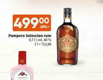 Terno Pampero selection rum nabídka